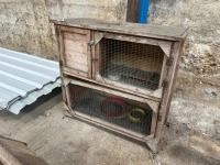 Rabbit hutch chicken run - 2