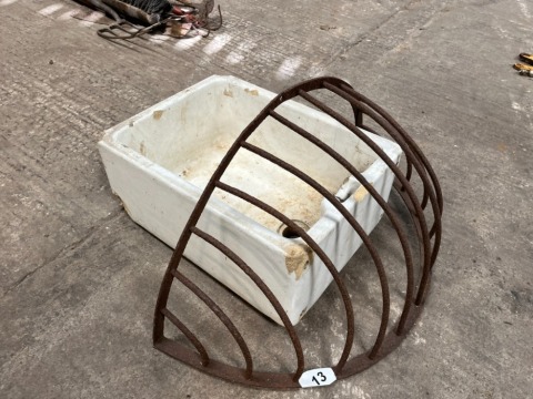 Vintage hay rack