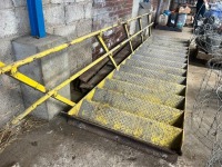 Metal gantry steps - 5