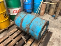 Quantity of oil drums - 5