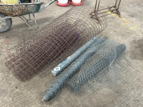 Chicken wire, etc