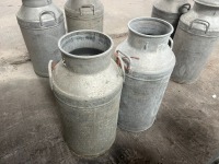 2 x milk churns, no lids - 2