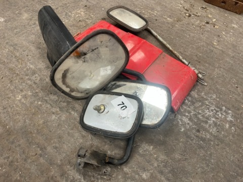 Wing mirrors, battery cover etc