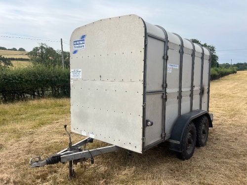Ifor Williams GE TA510G livestock trailer c/w decks