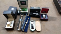 7 x boxed watches