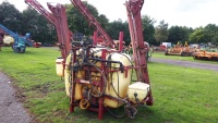 Hardi mounted 1000ltr sprayer, 12m boom, hydraulic folding, remote control box for hydraulic funtions, NSTS tested 19/4/21