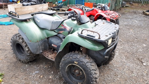 Kawasaki KVF 400 4x4 quad bike