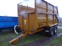 Richard Western SF11 LX 12T mono trailer c/w silage sides, 560/65/22.5 tyres